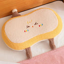 Ljojo Memory Cotton Pillow: Dorm Sleep Pillow Neck Support Office Nap Pillow