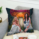 Ljojo 40x40 Jane Koluga Art Pillow Cover for Home Decor and Car Sofa Fall Theme