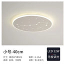 Ljojo Big Dipper Seven Star Light Circular LED Ceiling Light Warm and Romantic Bedroom Fixture