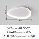Ljojo LED Ceiling Lights: Modern, Simple Chandelier for Living Room, Bedroom, Kitchen