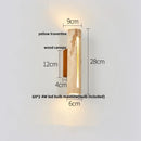 Ljojo LED Wall Light: Japanese Style, Waterproof, Terrazzo Fixture for Bedroom, Balcony, Hallway
