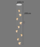 Ljojo LED Pendant Lights Modern Chandeliers for Living Room Dining Room