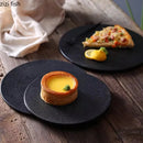 Ljojo Matte Ceramic Steak Sushi Dessert Plate Set