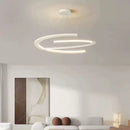 Modern Golden Ring Metal LED Ceiling Pendant Light | High-end Home Decor Living Room Ljojo