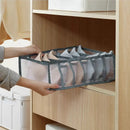 Ljojo™ Mesh Underwear Organizer Drawer Divider for Clothes Storage Box - Breathable & Foldable