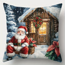 Christmas Snow View Pillowcase - Ljojo Branded Cozy Home Decor