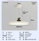 Ljojo Medieval Restaurant Pendant Light: Modern Nordic M Bean Flying Saucer Suspension Lamp