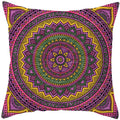 Ljojo Mandala Print Square Pillowcase - Home Decor Cushion Cover
