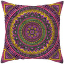 Ljojo Mandala Print Square Pillowcase - Home Decor Cushion Cover