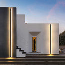 Ljojo Long Strip LED Outdoor Wall Light Aluminum Sconce IP65 110V 220V