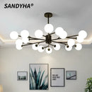 Nordic Parlor LED Pendant Light Magical Bean Design for Dining Room by Ljojo