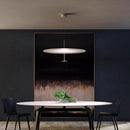 Ljojo Modern Flat Pendant Light Suspension Luminaire Hanging Lamp for Living Room