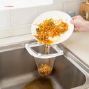 Ljojo Mesh Bag Strainer Rack for Kitchen Sink - Anti-Clogging Disposable Stand