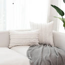 Cotton Linen Cushion Cover Set by Ljojo: Soft, Decorative Pillowcase for Living Room Sofa
