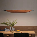 Nordic Wood Grain Leaves LED Pendant Light Chandelier by Ljojo - Wabi Sabi Restaurant Decor