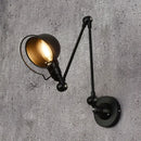 Ljojo LED Wall Lamp Loft Retro Adjustable Wall Lights for Bedroom Reading Lamps