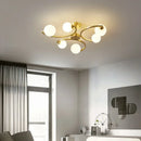Glass Ceiling Lamp Pendant Light for Living Room by Ljojo - Stylish Modern Lighting Option