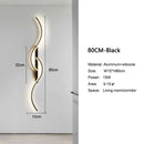 Ljojo LED Wall Lights in Black Gold White for Bedroom Corridor Balcony