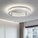 Ljojo Crystal Ceiling Lamp Ring Chandelier Modern Living Room Bedroom Lighting Fixtures