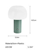 Ljojo LED Home Table Lamp: Portable & Rechargeable for Dining and Study Room, Outdoor Lighting