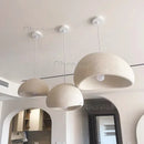 Wabi Sabi Fabric Pendant Light Chandelier E27 Nordic Hanging Lamp for Home Decor by Ljojo