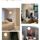 Ljojo Modern Minimalist LED Floor Lamp for Living Dining Room Bedroom - Sleek Loft Lighting Home Decor