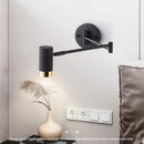Adjustable Swing Arm LED Wall Lamps Touch Sensor Sconce Lights Ljojo Modern Decor Bedside