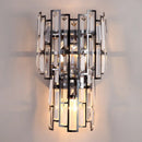 French Living Room Crystal Wall Lamp Modern Staircase Simple Hallway Bedroom Hotel Bedside Home Decor Lighting Fixtures - Ljojo