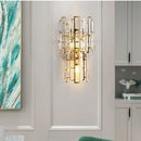 French Living Room Crystal Wall Lamp Modern Staircase Simple Hallway Bedroom Hotel Bedside Home Decor Lighting Fixtures - Ljojo