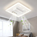 Modern Bladeless Ceiling Fan Lamp Remote Silent for Bedroom Living Room by Ljojo