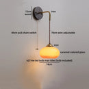 Ljojo LED Glass Wall Lamp for Kitchen, Bathroom & Stair Lighting