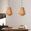 Bamboo LED Pendant Light Hand Made Creative Art Home Decor by Ljojo