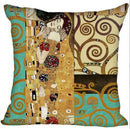 Gustav Klimt Printed Polyester Pillowcase for Home Sofa by Ljojo