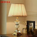Ljojo Luxury Crystal Table Lamps - Modern, Contemporary Design for Home, Office, or Hotel