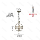 Large American Crystal Chandelier Chrome Pendent Lamp - Luxury Home Lighting by Ljojo