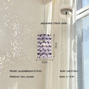 Colorful Luxury Sofaside Led E14 Pendant Lights by Ljojo - Modern Hanging Lamp with K9 Crystal