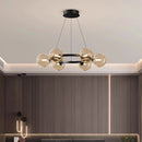 Ljojo Italian Light Luxury Circular Magic Bean Pendant Light for Dining Table and Living Room