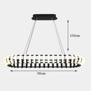 Ljojo LED Pendant Lights: Modern Chandeliers for Living & Dining Room Lighting
