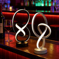 Ljojo LED USB Dimmable Bedside Lamp for Bedroom & Living Room