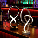 Ljojo LED USB Dimmable Bedside Lamp for Bedroom & Living Room