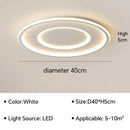 LED Ceiling Light Modern Simple Bedroom Living Dining Room Kitchen Island Pendant Luster by Ljojo