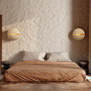 Natural Stone Wall Lamp Travertine Sconce Light by Ljojo for Foyer Dining Room Bedroom.
