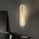 Ljojo Marble Wall Lamp Luxury Art Hotel Copper Bedside Indoor Lighting