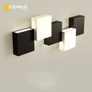 Ljojo LED Geometric Wall Sconce - Modern Lighting Fixture for Living Room & Bedroom