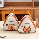 Ljojo Mini Capybara Thermal Lunch Bag: Portable, Insulated, Reusable Cooler