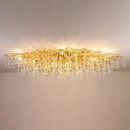 Gold Crystal Chandelier Modern Luxury for Dining Living Room - Ljojo