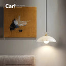 Nordic Simple Marble Chandelier for Hotel Designer Creative Lighting by Ljojo