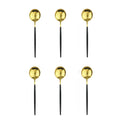 Ljojo Mini Stainless Steel Tea Spoon Set for Coffee, Tea, and Sauces