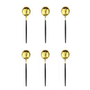 Ljojo Mini Stainless Steel Tea Spoon Set for Coffee, Tea, and Sauces