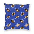 Evil Eye Black Art Cushion Cover Mystery Spirit Pillowcase by Ljojo